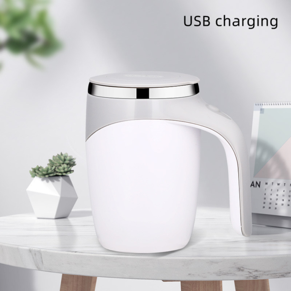 Rechargeable Model Automatic Stirring Cup Coffee Cup High Value Electric Stirring Cup Lazy Milkshake Rotating Magnetic Water Cup - Image 9