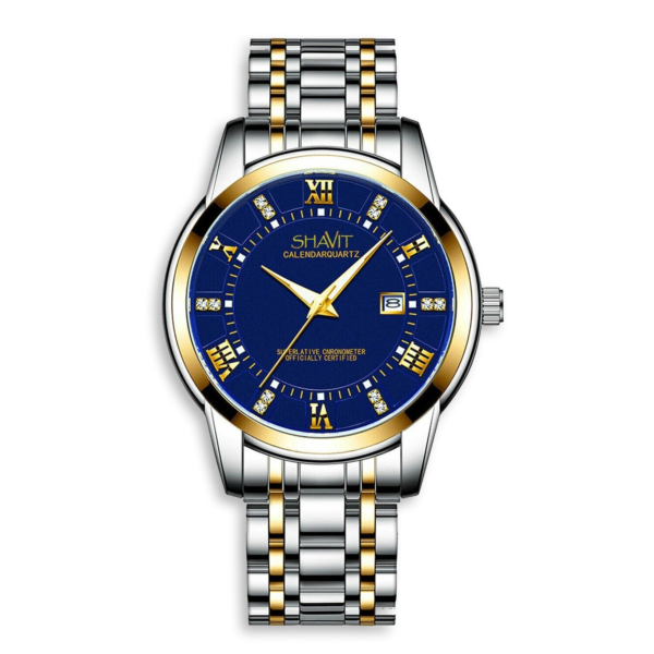Men’s Watch Stainless Steel Quartz Luminous Classic Business Wristwatch For MEN