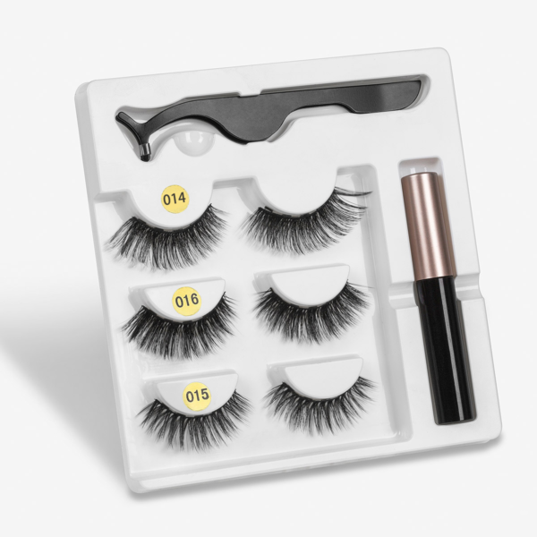 A Pair Of False Eyelashes With Magnets In Fashion - Image 21