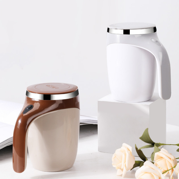 Rechargeable Model Automatic Stirring Cup Coffee Cup High Value Electric Stirring Cup Lazy Milkshake Rotating Magnetic Water Cup - Image 4