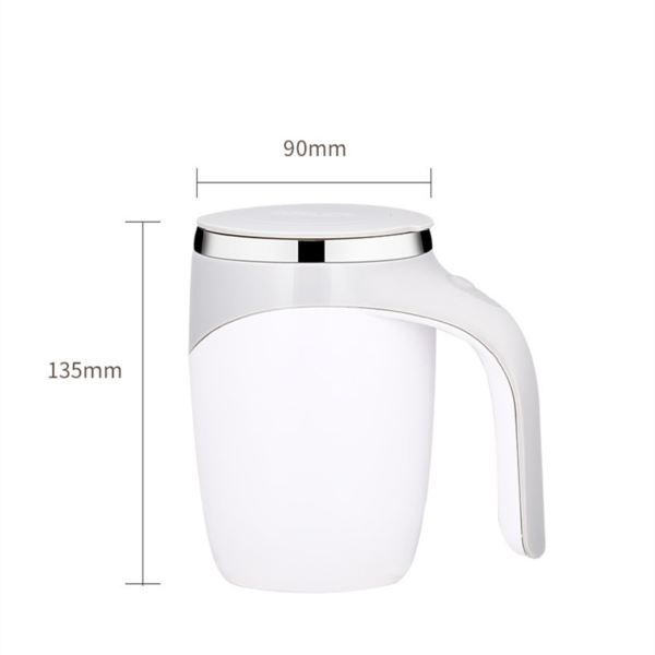 Rechargeable Model Automatic Stirring Cup Coffee Cup High Value Electric Stirring Cup Lazy Milkshake Rotating Magnetic Water Cup - Image 5