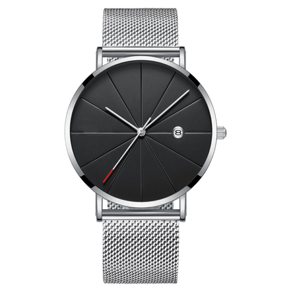 Simple calendar watch male creative waterproof quartz watch - Image 9