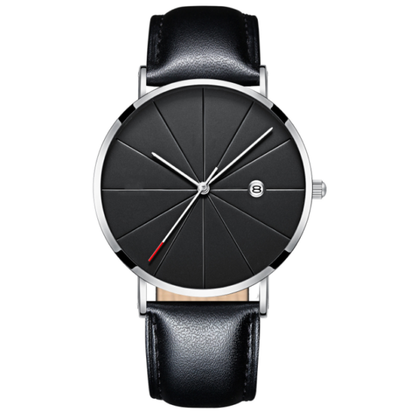 Simple calendar watch male creative waterproof quartz watch - Image 12