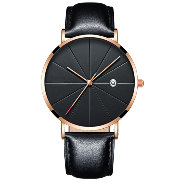 Simple calendar watch male creative waterproof quartz watch - Image 14