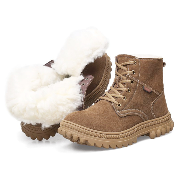 Non-slip Comfortable Wear-resistant Snow Boots Wool Boots - Image 2