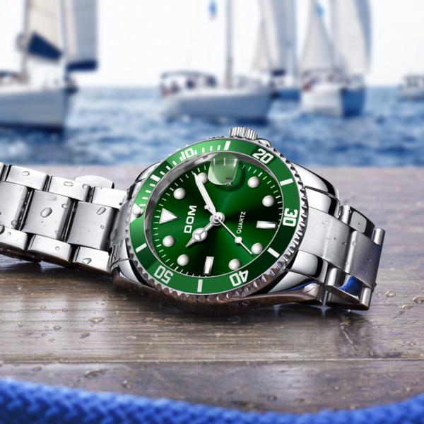 Men's full quartz watch - Image 2