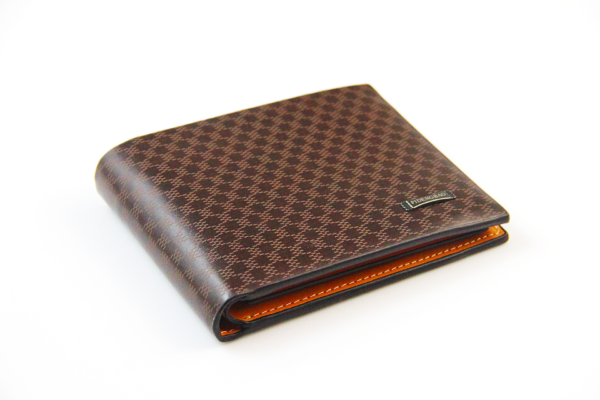 Short Casual Men's Wallet With Plaid Multi Card Wallet - Image 5