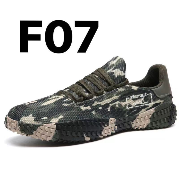 Spring and Summer Flying Woven Casual Shoes Large Men's Shoes Breathable Korean Forrest Gump Sneakers - Image 7