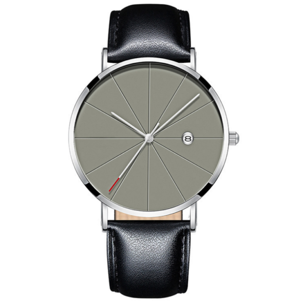 Simple calendar watch male creative waterproof quartz watch - Image 8