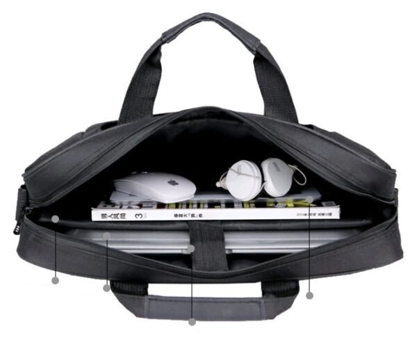 Computer bag 15 inch 15.6 inch ASUS laptop bag diagonal shoulder portable laptop bag - Image 4