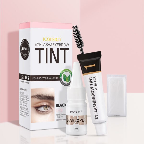 ICONSIGN Eyelash Eyebrow Dye Tint Kit Brow Lamination Mascara Lift Tinting Tattoo Dye Eyes Makeup Tools - Image 4