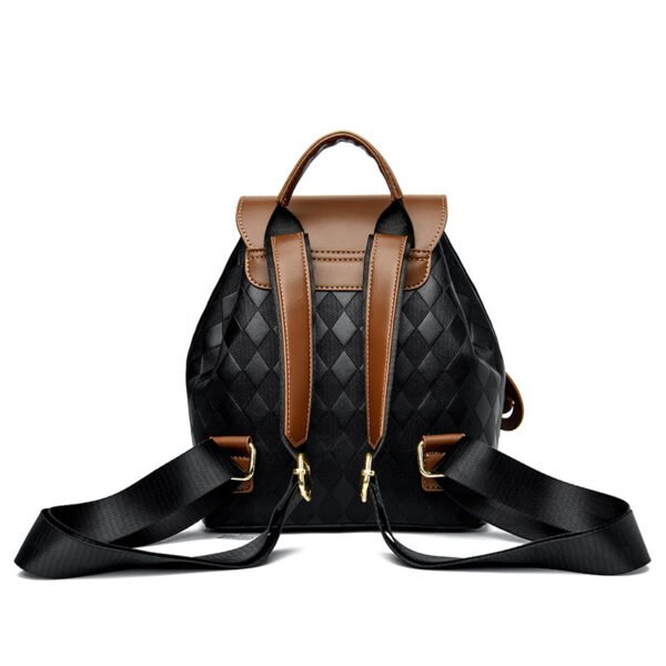 Retro Contrast Color Hand Bag Fashionable And Versatile Travel Bags - Image 6