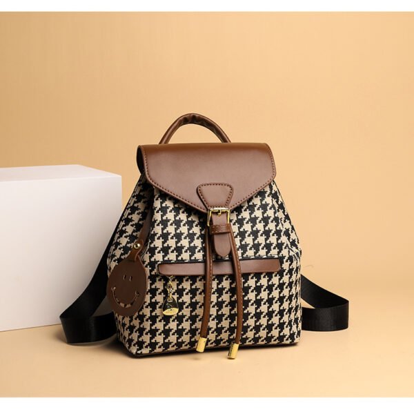 Retro Contrast Color Hand Bag Fashionable And Versatile Travel Bags - Image 2