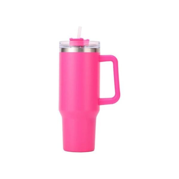 40oz Handle Cup Car Office Mug With Straw 304 Stainless Steel Ice Cup Large Capacity Thermos Cup - Image 10