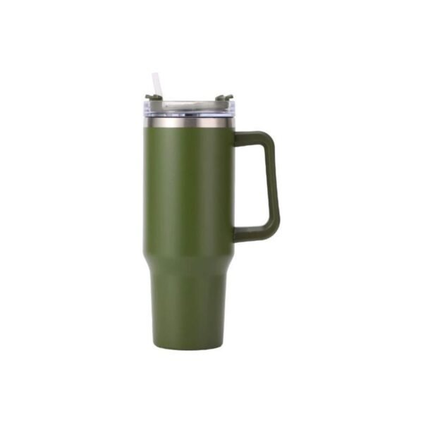 40oz Handle Cup Car Office Mug With Straw 304 Stainless Steel Ice Cup Large Capacity Thermos Cup - Image 13