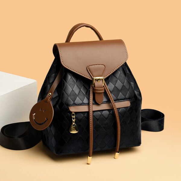 Retro Contrast Color Hand Bag Fashionable And Versatile Travel Bags - Image 3