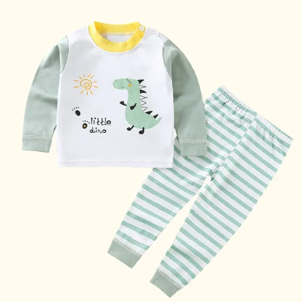 Children Kids Clothes Sets Boys Girls Suit Pajamas Clothinng Pants Cartoon Autumn Winter Sleepwear Outfits