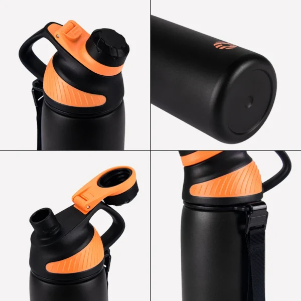 FEIJIAN Thermos With Magnetic Lid Outdoor Sport Stainless Steel Water Bottle Keep Cold Insulated Vacuum Flask 1000ml - Image 6